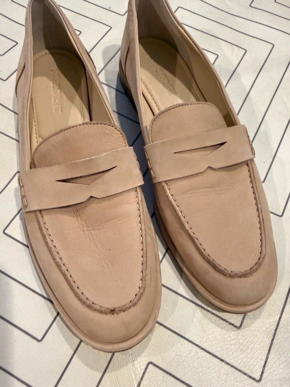J. McLaughlin Concetta Suede Leather Loafers - Picture 4 of 14